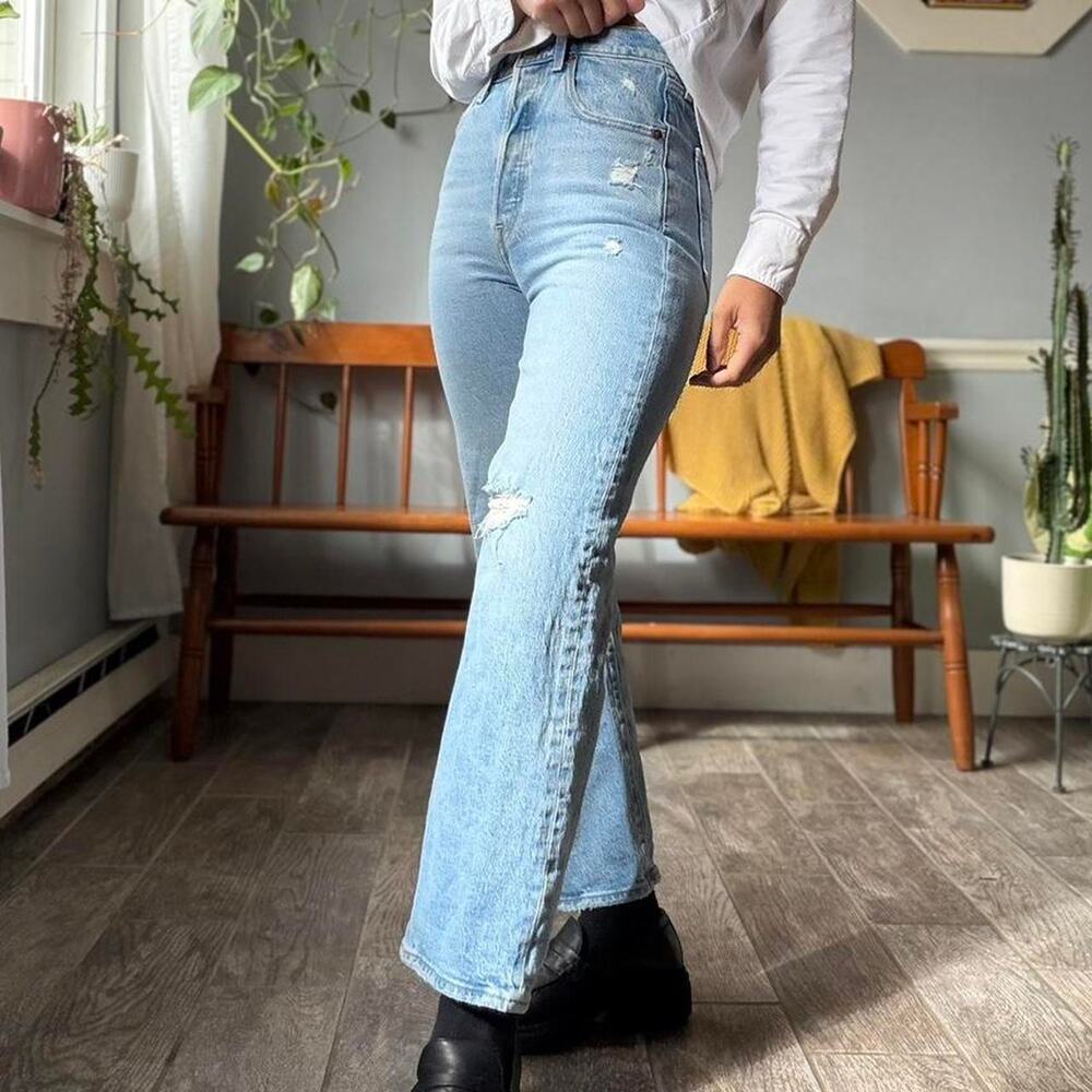 Levi's Ribcage Straight Ankle Denim W24 L27